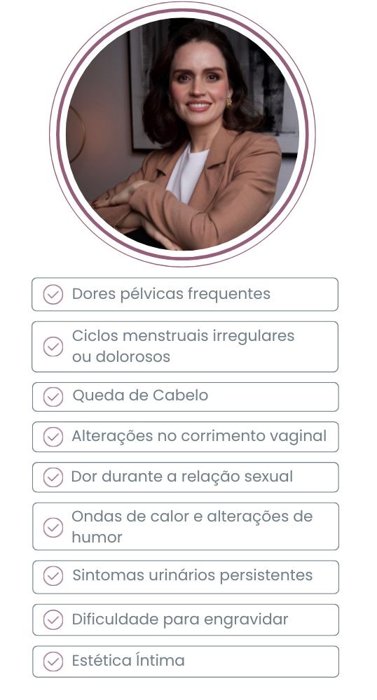 Sintomas para procurar uma ginecologista em mobile